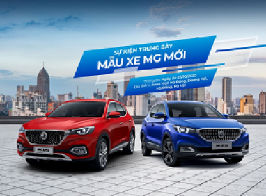 MG Việt Nam khởi động chuỗi sự kiện Trưng bày và lái thử tại Trung tâm