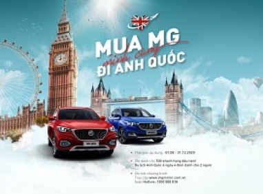 Thông báo Gia hạn chương trình khuyến mãi “Mua MG mình cùng đi Anh Quốc”