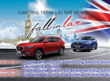 MG Gò Vấp triển khai sự kiện lái thử xe ô tô MG trên toàn Miền Nam